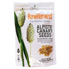 RawHarvest Canary Seeds (4 Lbs) for Human Consumption, Silica Fiber Free.